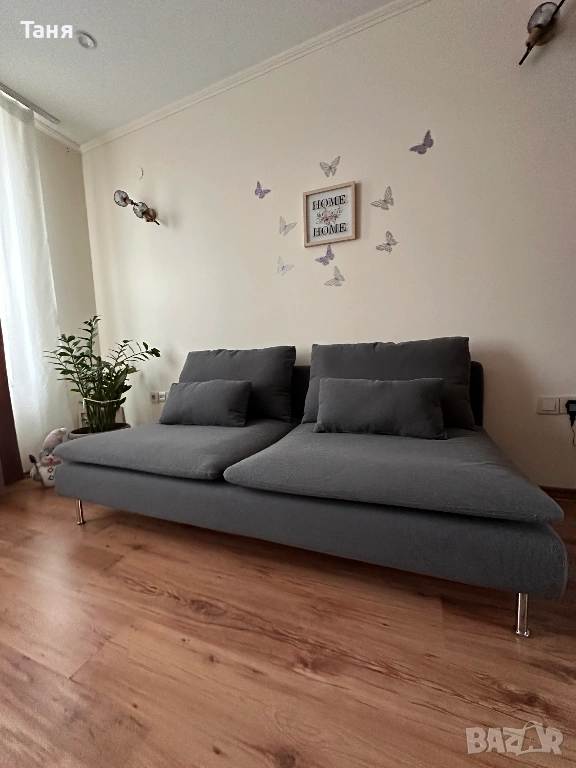 Диван IKEA и подарък удобен стол, снимка 1
