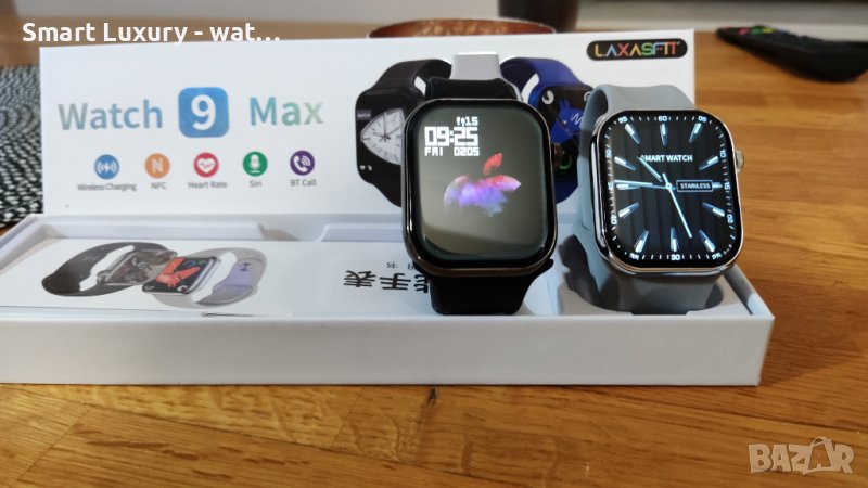 Smart часовник 9 Max с функции за обаждания,спортни режими и ОЩЕ, снимка 1