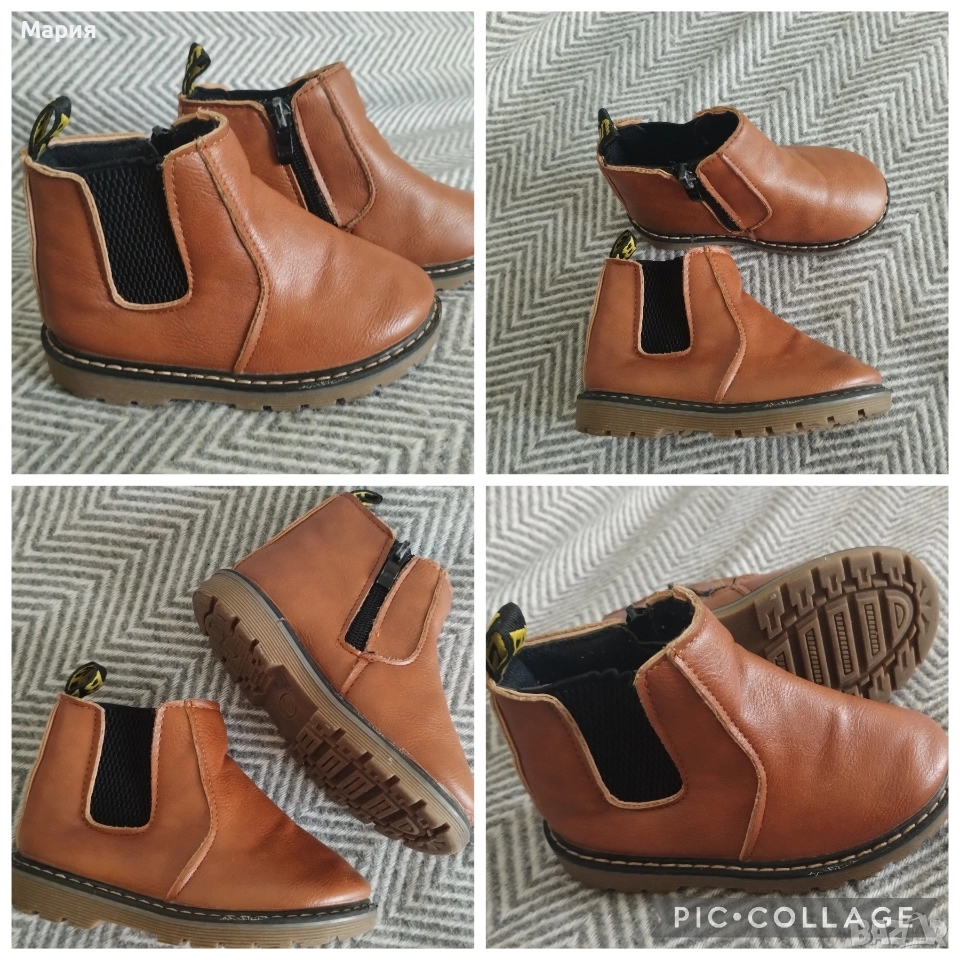 Боти естествена кожа номер 23 , снимка 1