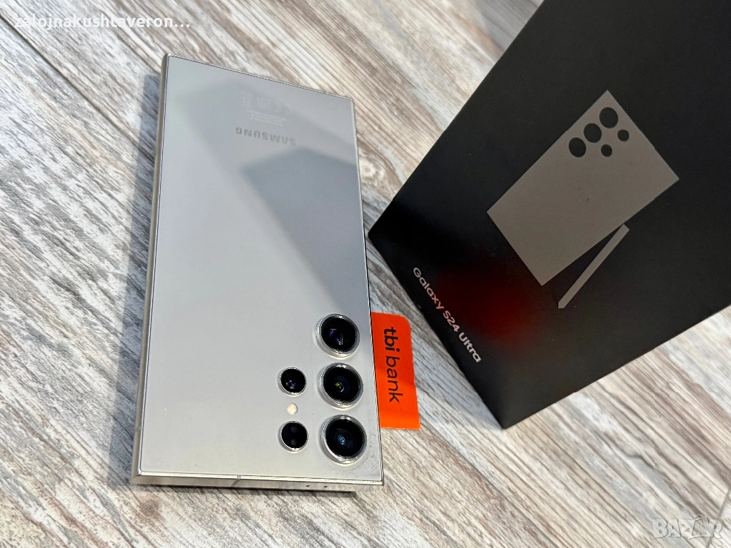  Samsung Galaxy S24 Ultra 256 GB 12 GB Ram Dual Sim Отличен Гаранционен , снимка 1