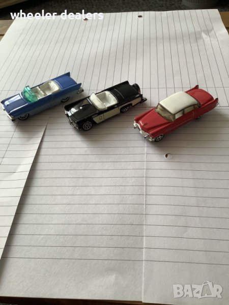 Метални колички Matchbox Мачбокс Lincoln, Tunderburd, Cadillac, снимка 1