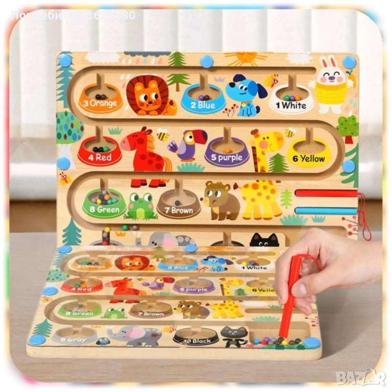 Лабиринт с Магнитни Топчета 4697, снимка 1