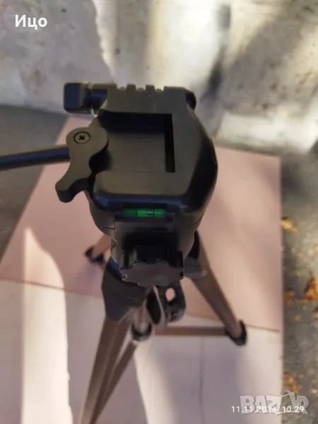 Hama тройно сгъваем алуминиев статив тринога., снимка 1