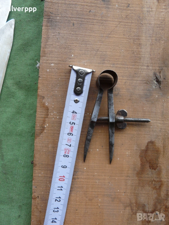  Малък пергел чертилка , снимка 1