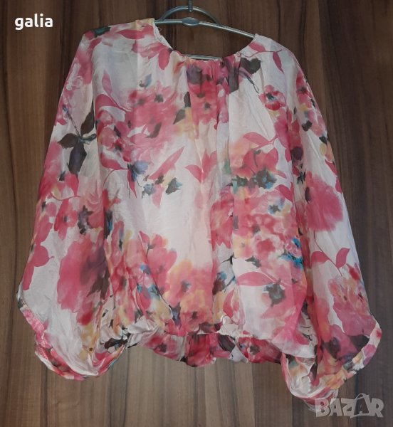 Ефирен копринен топ - SALE, снимка 1