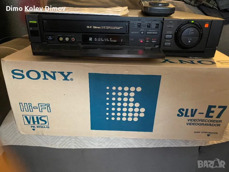 SONY SLV E7 СОНИ Видеорекордер. Boxed!, снимка 1