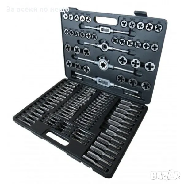 Метчици и плашки 110 части RATRON, снимка 1