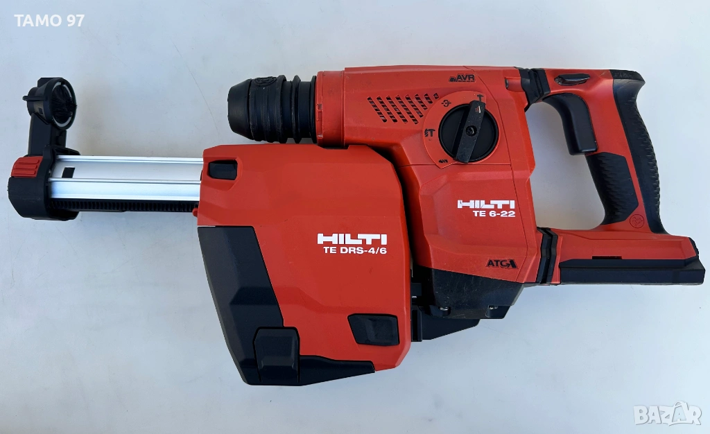 Hilti TE 6-22 + TE DRS-4/6 Nuron - Безчетков перфоратор с прахоуловител, снимка 1