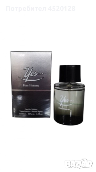 YES Pour Homme Eau De Parfum 100ML For Men. ? Потопете се в света на изисканата мъжественост: YES Po, снимка 1