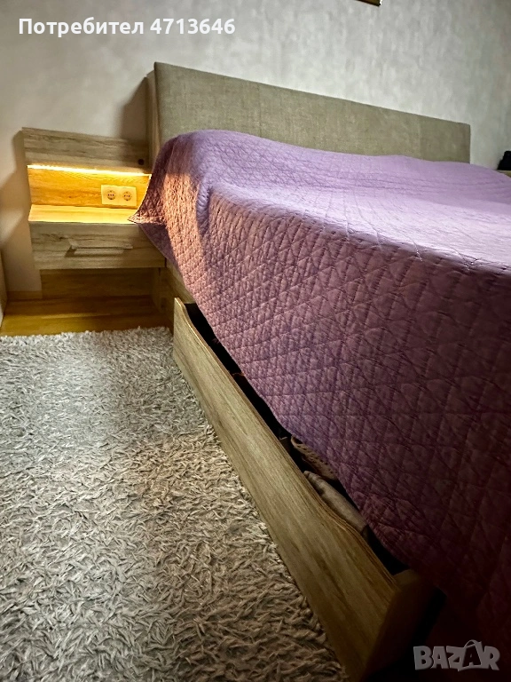 Комплект спалня и гардероб, снимка 1