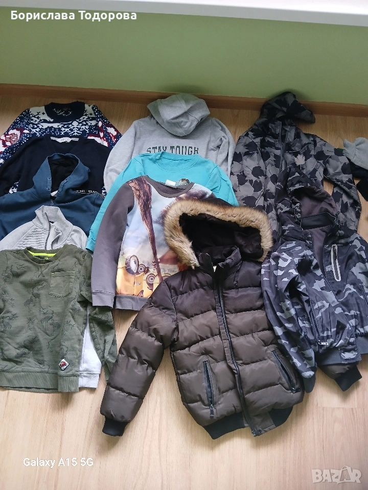 дрехи за момче 128, снимка 1