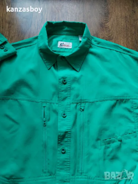 world wide sportsman - мъжка рибарска риза КАТО НОВА ХЛ УГОЛЕМЕНА, снимка 1