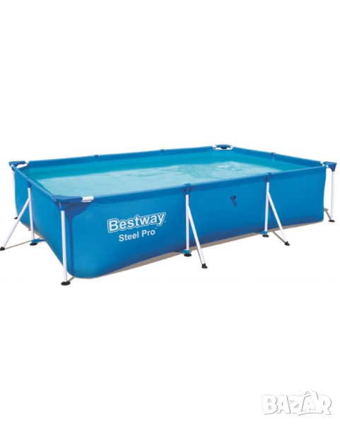 Сглобяем басейн Bestway - Steel Pro, 300 x 201 x 66 cm, снимка 1