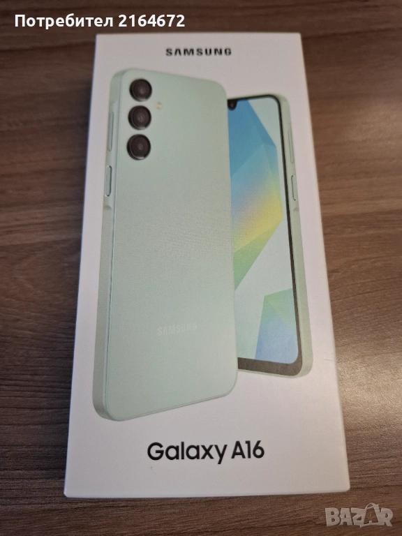 Продавам Samsung  Galaxy  A16 Light Green 128 GB, снимка 1