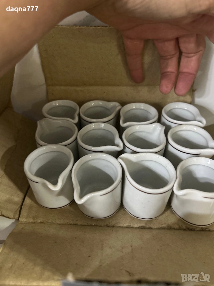 Vintage порцеланови канички за мляко/ сметана Австрия от 70-те години  12 броя, снимка 1