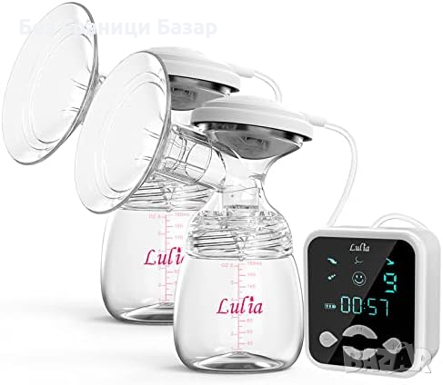 Нова Електрическа двойна помпа за кърма Lulia с 4 режима и LCD, снимка 1