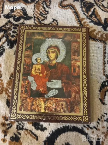 Икона Св. Богородица Триручица , снимка 1