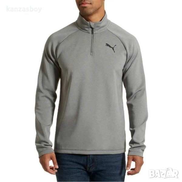 Puma Men's Essential Active Quarter Zip Runner - страхотна мъжка блуза, снимка 1