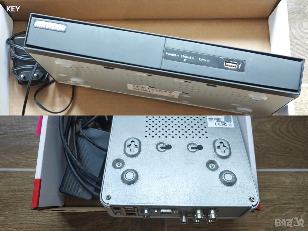 DVR Hikvision за подмяна на кондензатори или за части, снимка 1