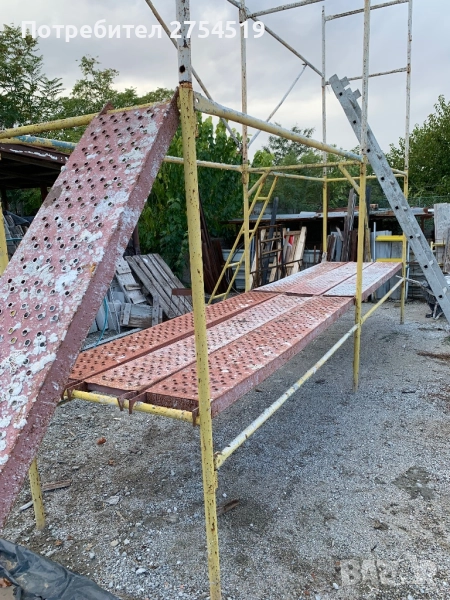 Тръбно сглобяемо скеле, снимка 1