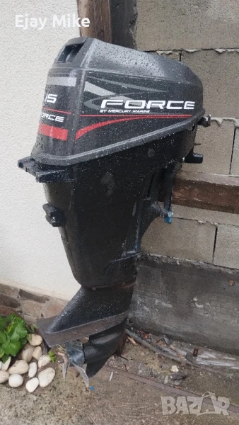 Force 15 к.с. двутактов за части извънбордов двигател, снимка 1