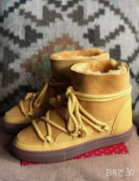 боти / ботуши Inuikii Yellow номер 38, снимка 1