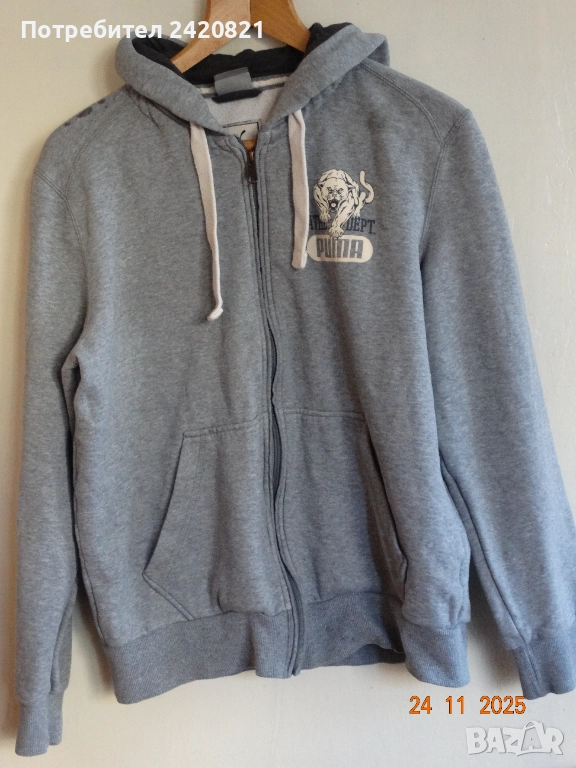 Марков мъжки суитшърт на фирмата Puma, снимка 1
