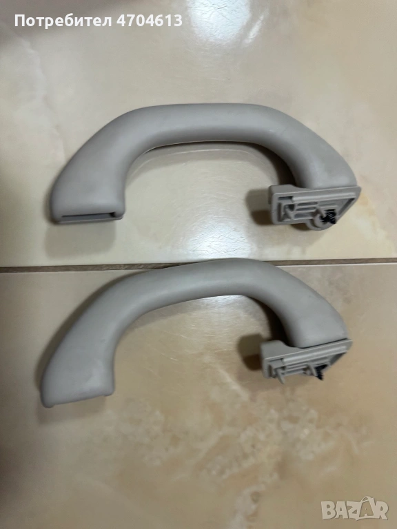 Задни дръжки на тавана на Vw Touran само за 30Eur. за брой 6N0857607AC, снимка 1