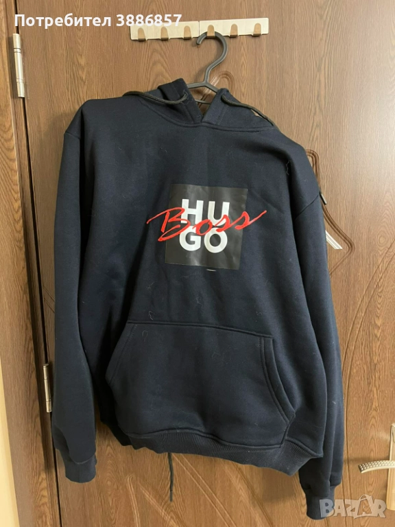 ЕКИП HUGO BOSS (син, размер М), снимка 1