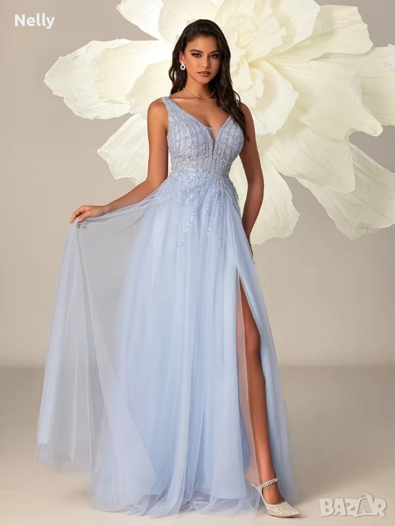 Елегантна абитуриентска бална рокля, снимка 1