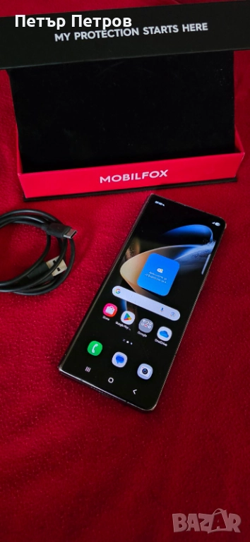 Samsung Galaxy Z Fold 4 12GB RAM 256GB Black-Работи само предния/малкия/ дисплей!, снимка 1