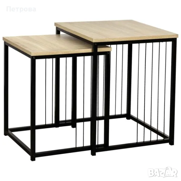 Комплект маси/две помощни маси/маси за кафе, снимка 1