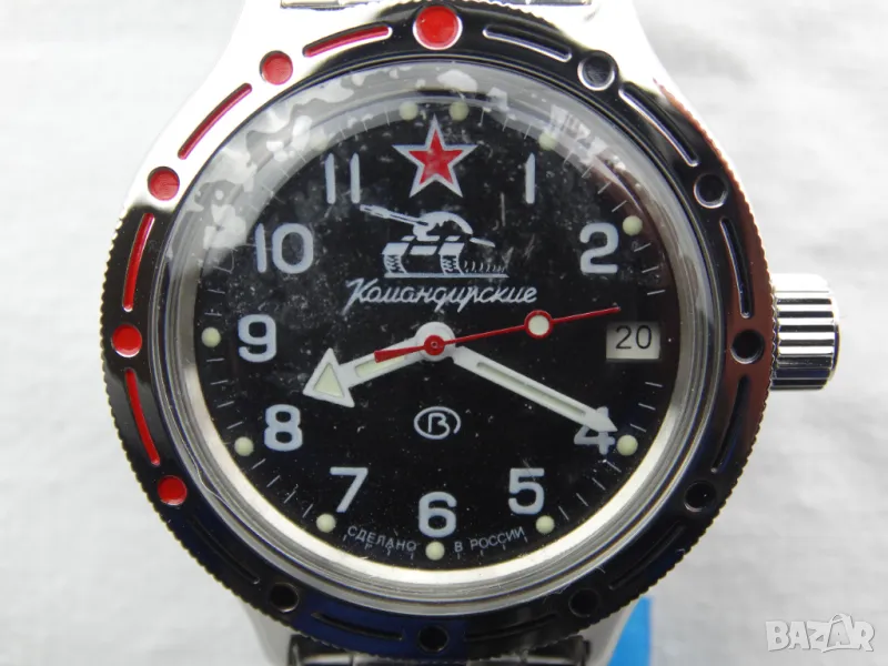 ВОСТОК АМФИБИЯ АВТОМАТИЧЕН- "ТАНК" ref: 420306, снимка 1