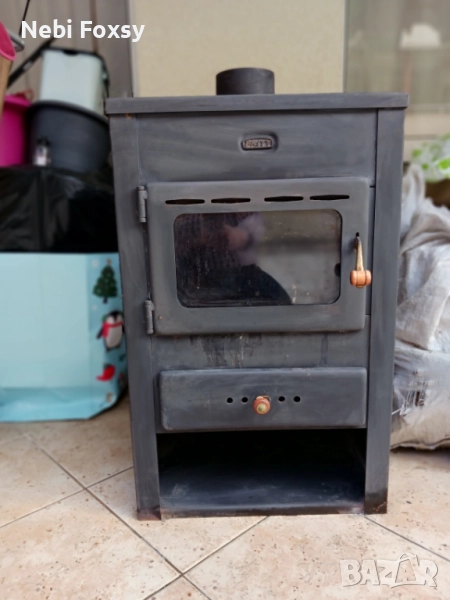 Продавам българско производство камина на дърва ,,Prity'' 10 KW, снимка 1