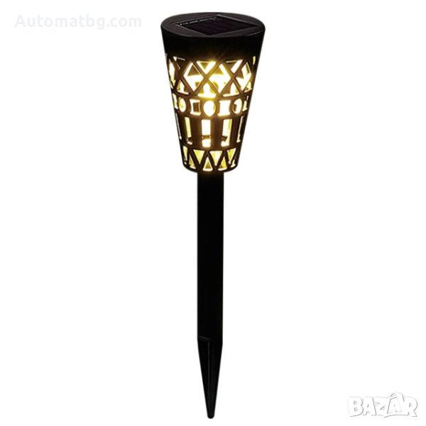 Комплект соларни лампи Automat, Светлина топло бяла, 41см, IP 44, снимка 1