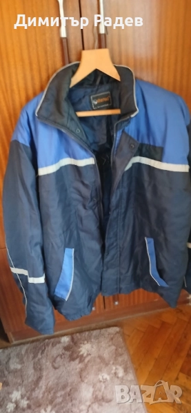 КОМЛЕКТ--РАБОТНО ЗИМНО ЯКЕ с пух И ГАЩИРИЗОН РАЗМЕР XXXL почти нов, снимка 1