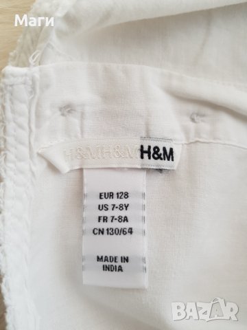 Детска рокля H&M 7-8 години, снимка 4 - Детски рокли и поли - 41830382