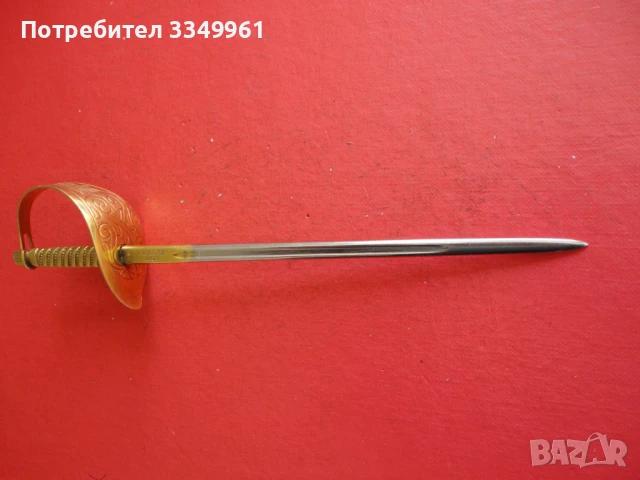 Уникален позлатен нож шпага Wilkinson , снимка 5 - Колекции - 51281651