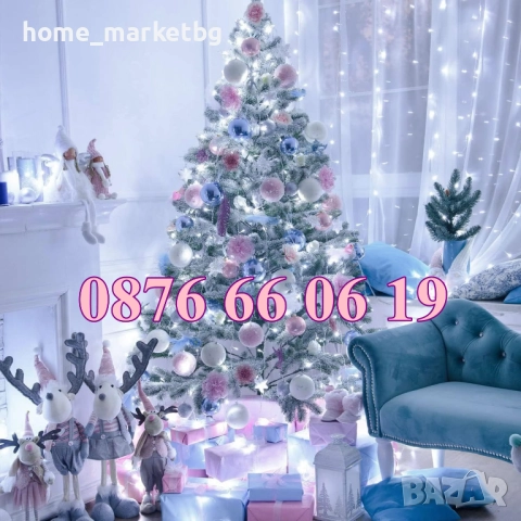 Коледни лампички 50 метра на макара, бяла светлина, водоустойчиви, снимка 2 - Декорация за дома - 52347805