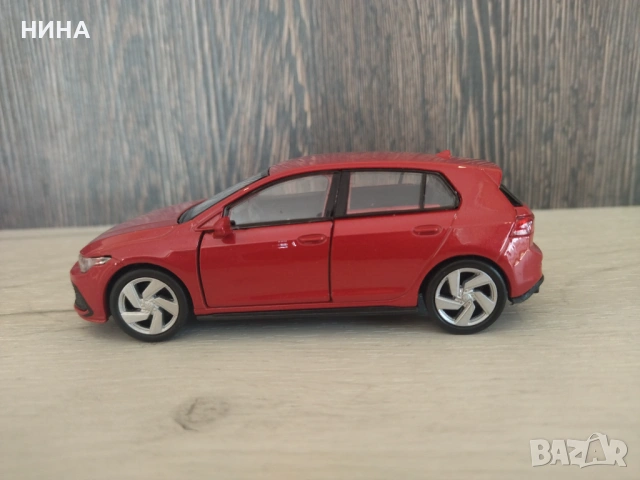 Метална количка Volkswagen Golf 8 GTI !!!, снимка 3 - Колекции - 53632057
