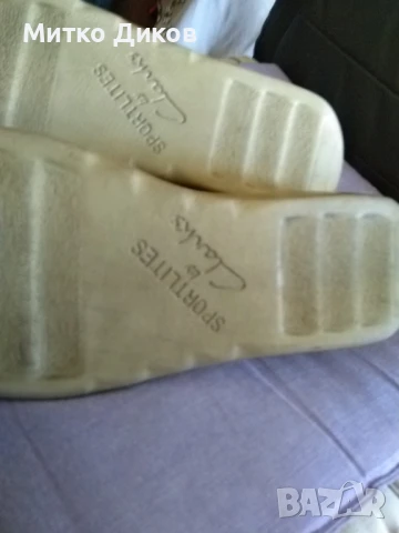 Мъжки маркови обувки боти естествена кожа Clarks стелка 275мм реален размер №43, снимка 16 - Мъжки боти - 51080377