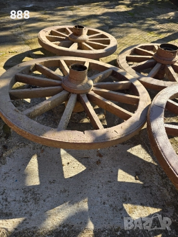 колела от каруца , снимка 2 - Други - 52156441
