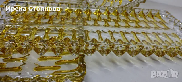 Плато за сервиране и парти купа с 4 разделения Walther Crystal Glas, снимка 18 - Чинии - 47921319