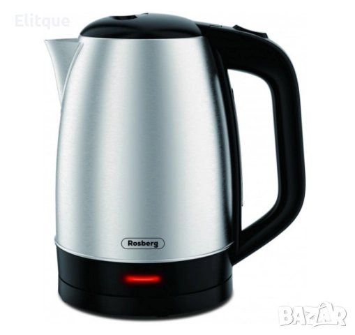 Електрическа кана Rosberg R51230N, 1800W, 1.7л., Корпус неръжд. стомана, S/S, 2 ГОДИНИ ГАРАНЦИЯ, снимка 5 - Друга електроника - 52888933
