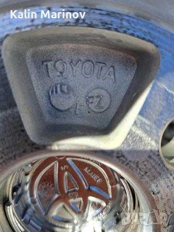 джанти за тойота 4х100 17 цола, снимка 6 - Гуми и джанти - 53812169