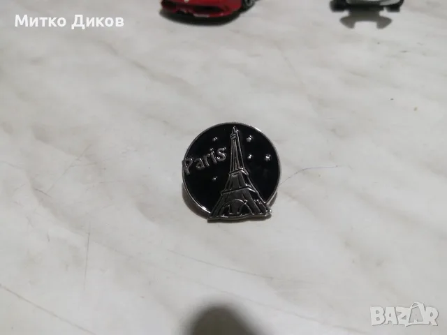Значка с перце на винт емайл на Париж Айфеловата кула нова