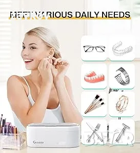 ултразвуков почистващ уред постига ефикасно почистване с 47 KHz , снимка 4 - Друга електроника - 47929394