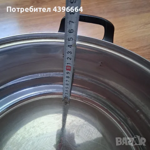 голяма тенджера с капак, снимка 2 - Съдове за готвене - 55976926