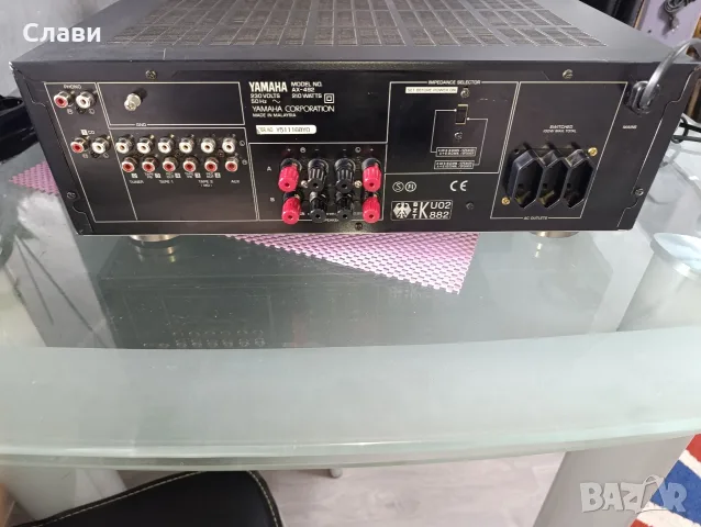 Усилвател YAMAHA AX-492 , снимка 2 - Ресийвъри, усилватели, смесителни пултове - 55966284