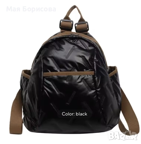 Капитонирана дамска раница